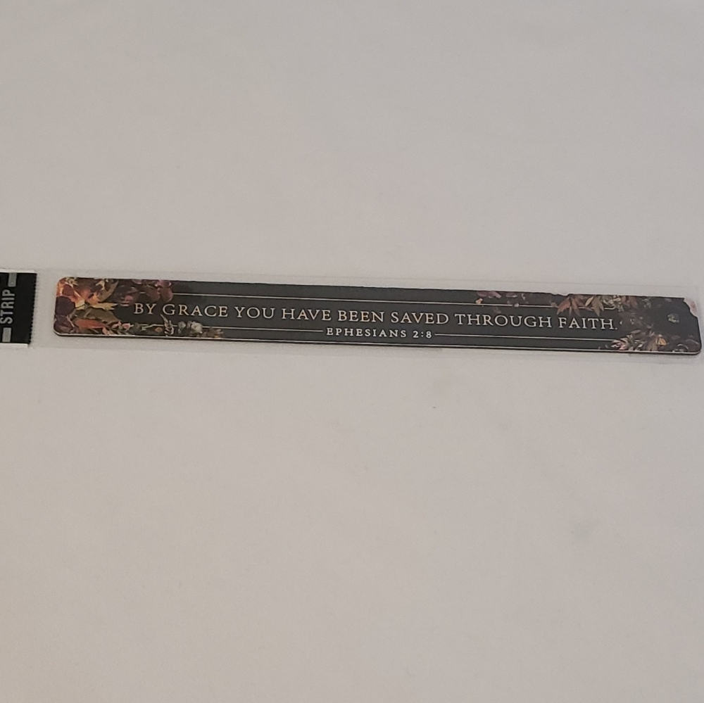 Magnet Strip By Grace We Have Been Saved Through Faith Scripture